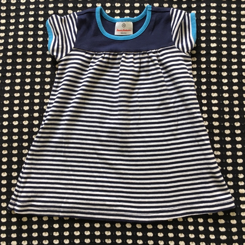 Striped Hanna Andersson a-line dress 90